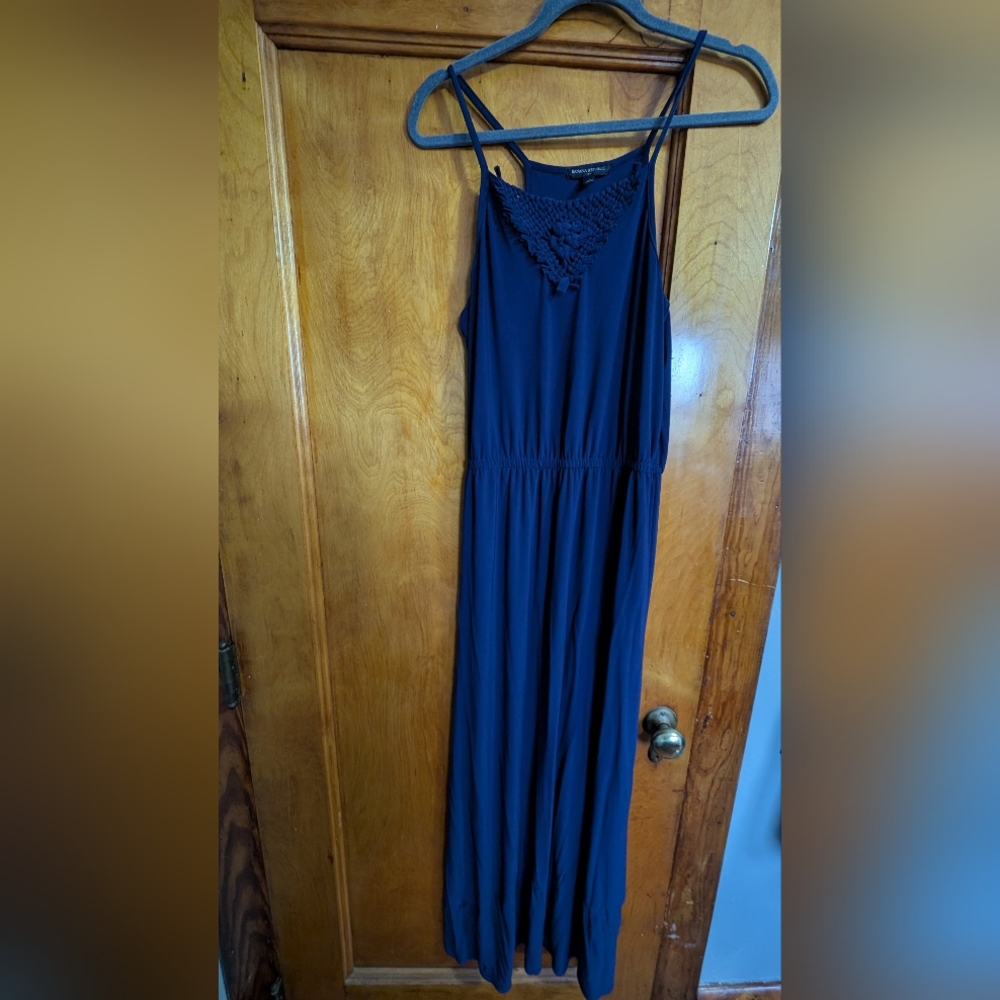 Banana Republic Maxi Dress Size XS Navy Blue